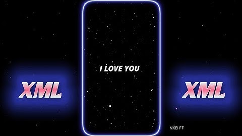 I LOVE YOU ☺ PHOTO XML FILE (pic xml) #xml #xmlpreset