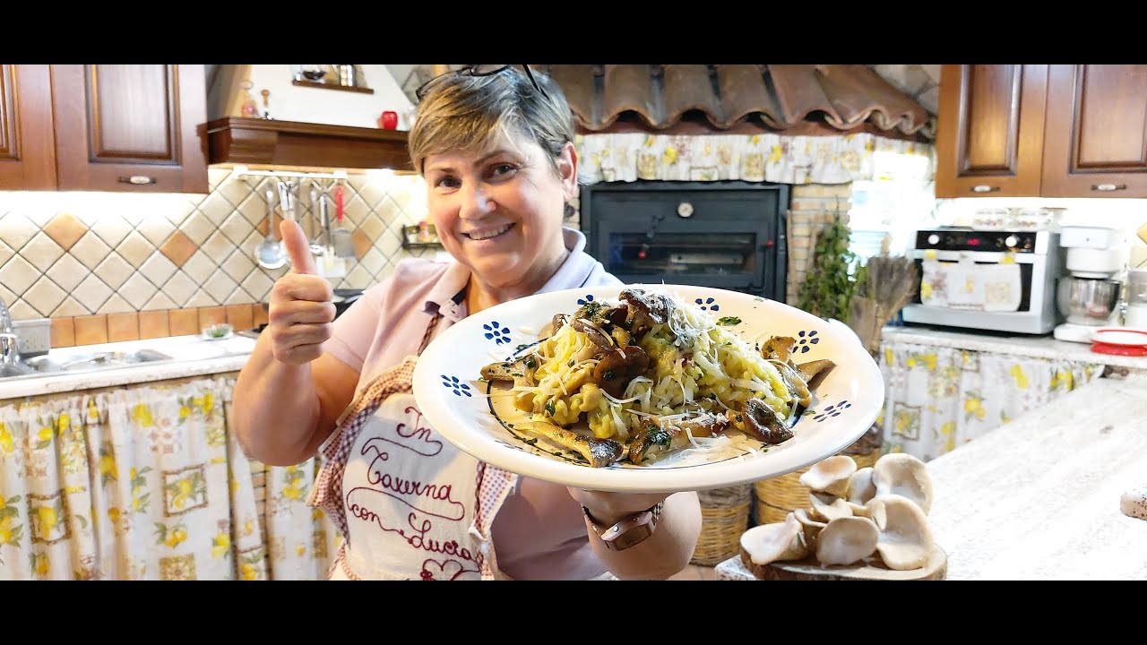 Risotto con funghi Cardoncelli @intavernaconlucia