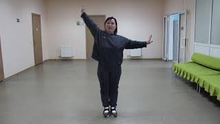 Онлайн урок казахского танца