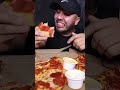 #littlecaesars #dominos #pizza #mukbang #foodreview #shorts