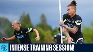 INTENSE TRAINING SESSION! | Man City Training Video screenshot 2