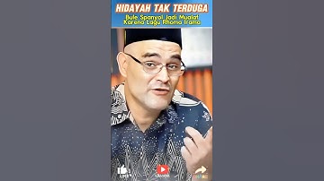 Hidayah Tak Terduga: Bule Spanyol Jadi Mualaf Karena Lagu Rhoma Irama #shortfeed #shortvideo #mualaf