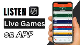 How to Listen to NHL Games on the NHL App 2026 | NHL Game Audio screenshot 3