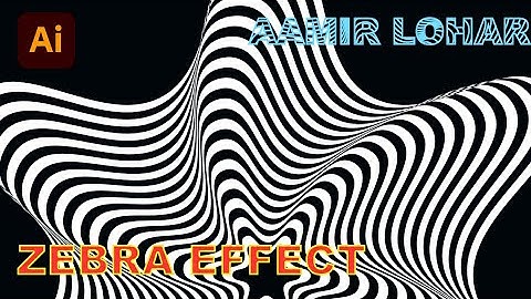 ZEBRA EFFECT  ILLUSTRATOR