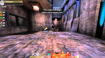 Quake Live: Double jump during wallclip