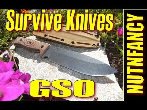 Survive Knives GSO Blade: Instant Woods Classic