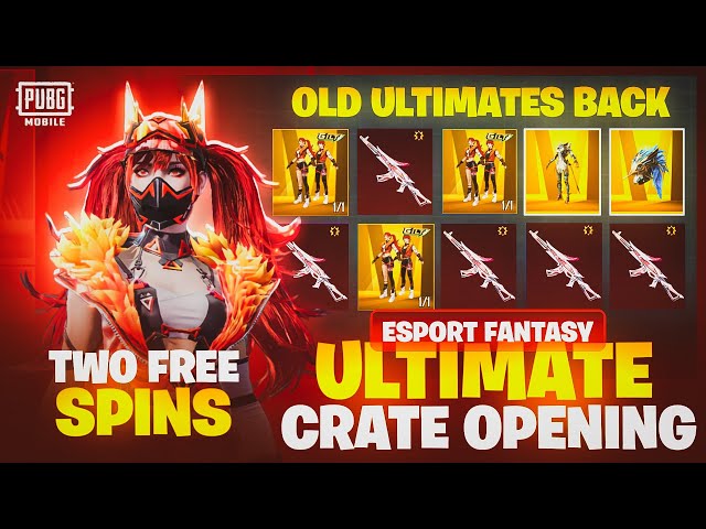 😱NEW ULTIMATE SET AND AKM CRATE OPENING class=