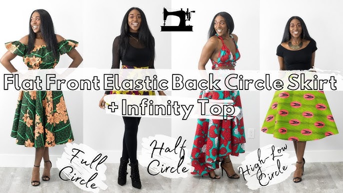 The Haby Goddess: Tutorial: Elastic waistband with flat front