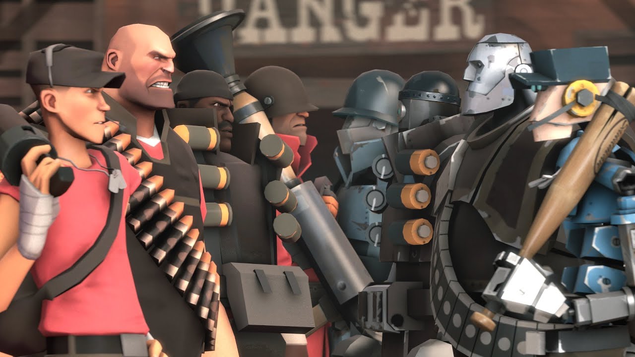 Team Fortress 2:  MVM Mann Up Mode gameplay