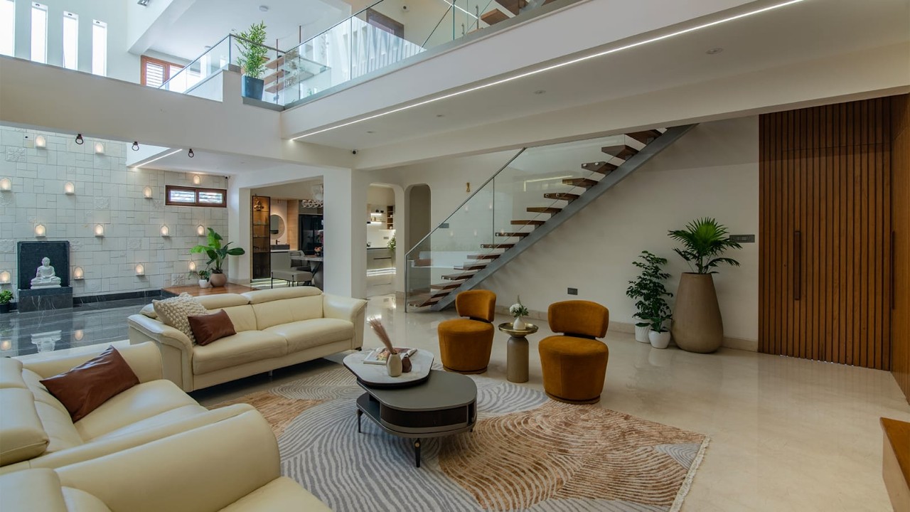 Aradhya the residence by Ashwin architects. Architecture & Interior Shoots | Cinematographer