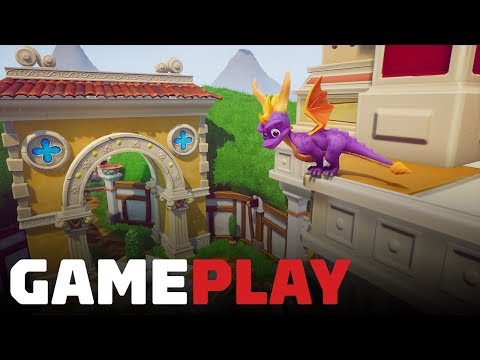 Spyro Reignited Trilogy Sunny Villa Gameplay