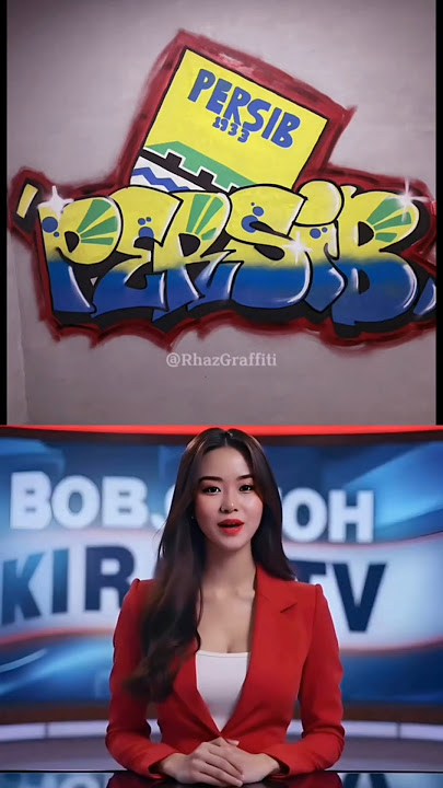 Awesome! Bobotoh Show Their Love for Persib Through Graffiti on Their Bedroom Walls! 💙