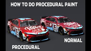HOW TO: procedural paint for designing racecars!