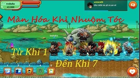 Ngọc Rồng Online-Màn Hóa Khỉ Ảo Diệu từ 1 đến 7 =)))