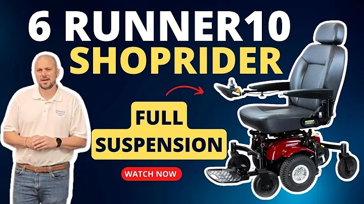 Shoprider 6Runner 10 Mid-Size Power Chair - 888WNLM [2024]