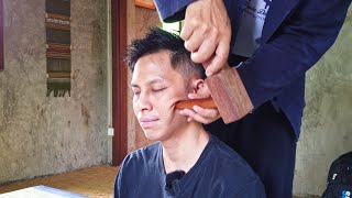 ASMR | Master THAI HAMMER Massage Therapy in Chiang Mai Thailand (Tok Sen)