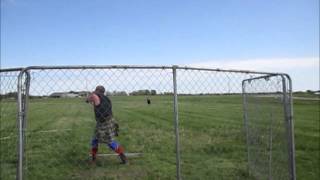 Braidy Miller 2014 16lb Hammer World Record - 139'5"