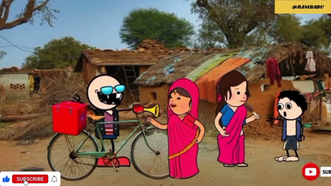 नया साल के नया गर्मी म 🍦आइस्क्रीम😂के कहर🥶 Cg comedy video #funny #comedy #cartoon 