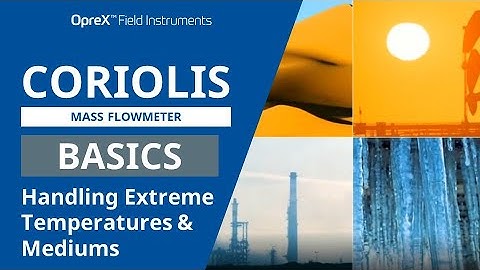 Handling of Extreme Temperatures & Mediums | RotaMASS Total Insight Coriolis Flowmeter
