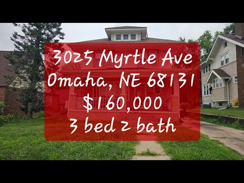 3025 Myrtle Avenue, Omaha, NE home video tour