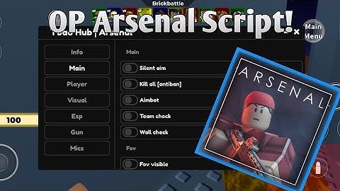 Arsenal OP Script!🔫 | Hydrogen - Fluxus - Delta - Arceus x - Codex Executor