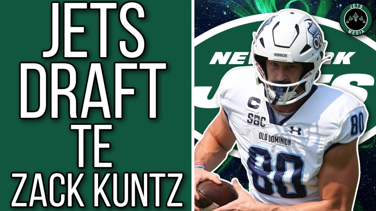 NEW YORK JETS DRAFT TE ZACK KUNTZ OLD DOMINION YouTube