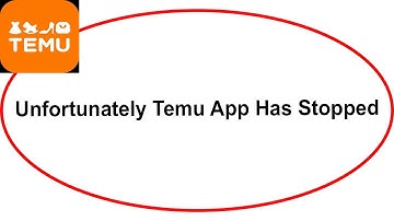 Fix Temu Unfortunately Has Stopped | Temu Stopped Problem | PSA 24