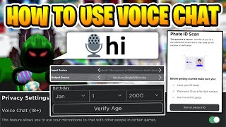 How to Add VOICE CHAT in Roblox Studio  How to Add VOICE CHAT to your ROBLOX  GAME 