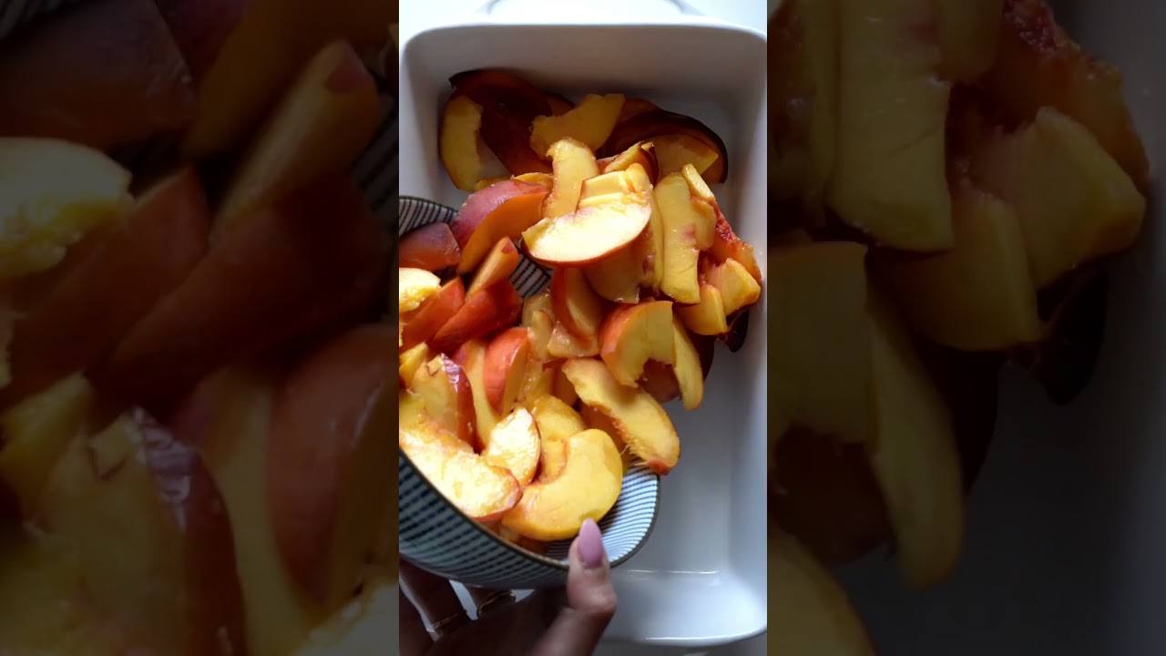 The Best Peach Cobbler