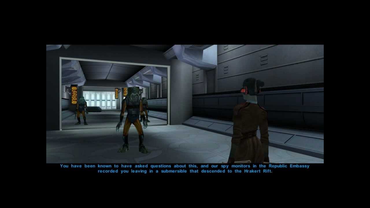 Let's Play KotOR Part 59 Manaan Star Map YouTube