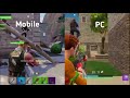 FORTINE PC VS FORTINE MOBILE - IOS
