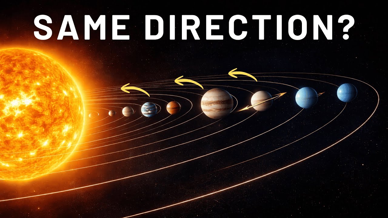 Why All Planets Orbit the Sun in the Same Direction