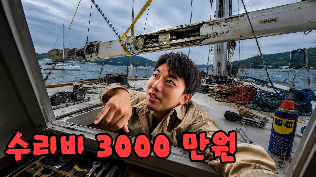 요트 사고, 최악의 상황과 비용에 세계 일주 중단.. #95