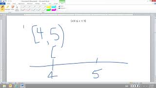 1.7 - Interval Notation [Math 151]