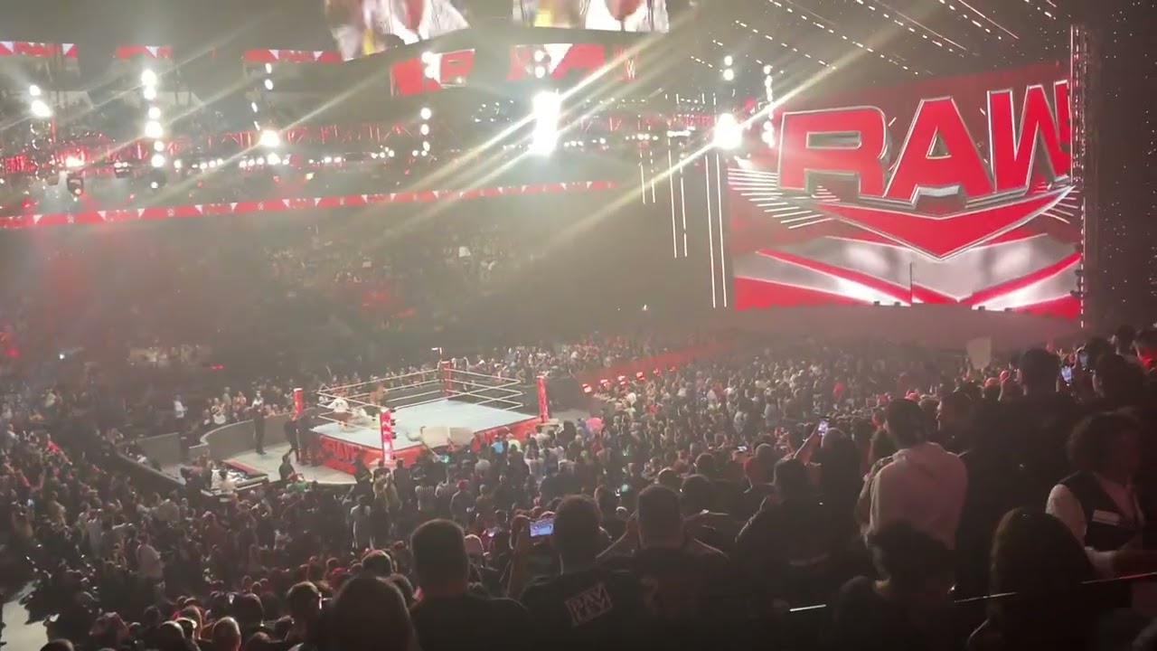 Veer Mahaan Monday Night Raw Debut *Live*