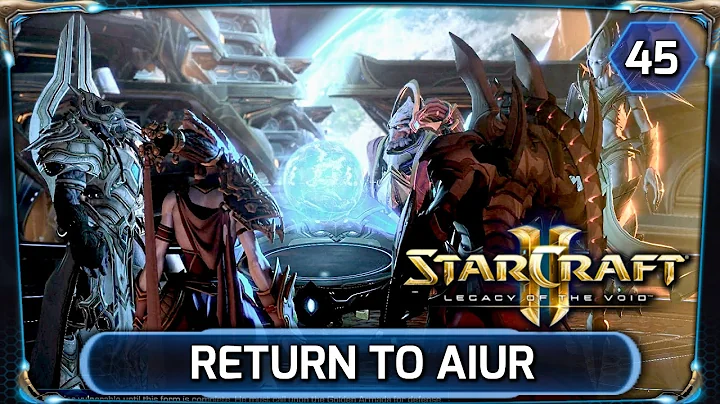 Starcraft 2 ► Legacy of the Void Cutscene - Return to Aiur (LOTV Campaign)