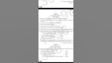 Income tax and GST calicut university  6th sem B.com previous year questions #bcom #incometax #gst