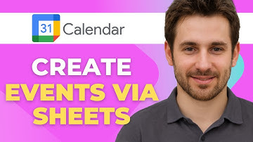 How to Create Google Calendar Events from Google Sheets (Easiest Way)