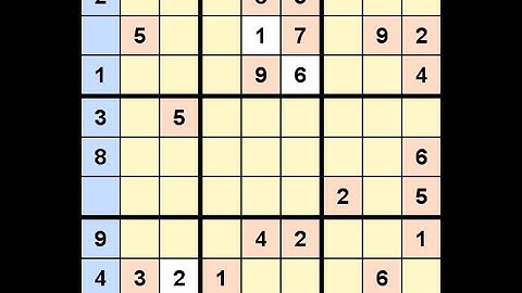 How to Solve Washington Times Sudoku Difficult May 15, 2021