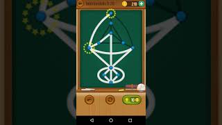 One Line Curve Drawing Intermediate B 20 Solution Walkthrough Gameplay screenshot 1