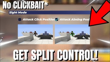 GET MINECRAFT CONTROLS IN BLOCKMAN GO 😱 [ SPLIT CONTROL ]🔴 No CLICKBAIT"