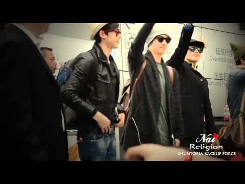 【KHUNTORIA NAI RELIGION】130331 2PM LEAVING IN GUANGZHOU AIRPORT