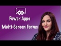 Power App Mutli Screen Form Controls