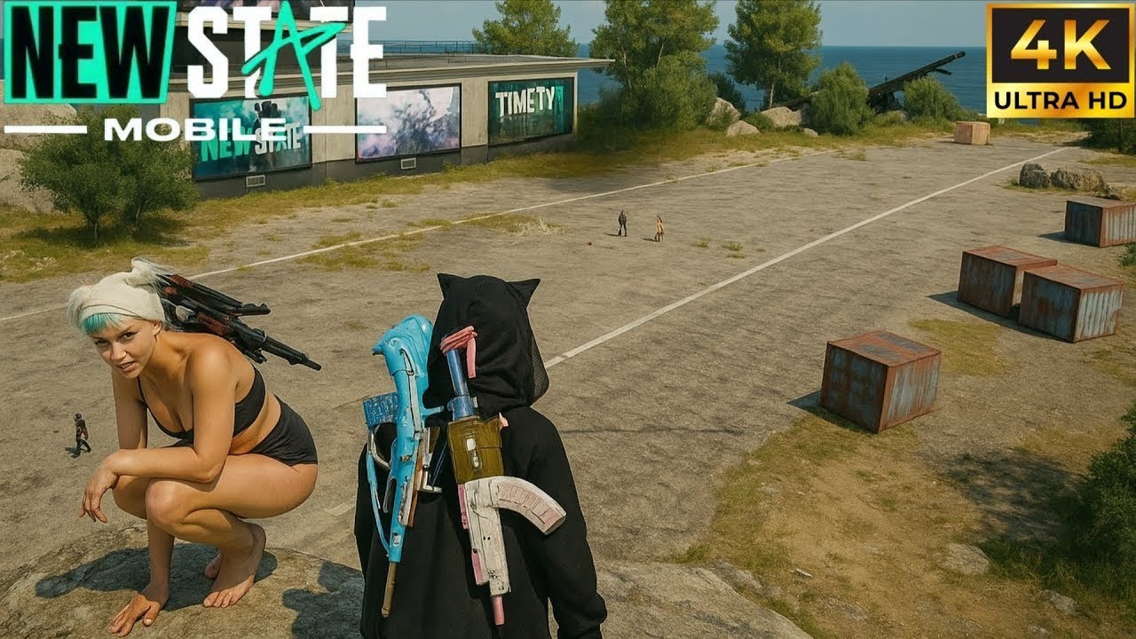 NEW STATE MOBILE MAX GRAPHICS GAMEPLAY | OLD ERANGLE | BETTER THAN BGMI..