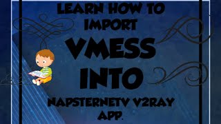 HOW TO IMPORT VMESS INTO NAPSTERNETV V2RAY APP screenshot 5