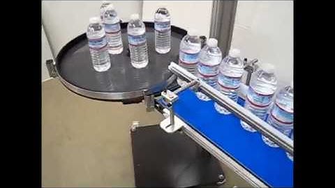 Rotary Table Accumulator (RTA) to Unload Products