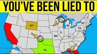 The Bizarre Mistakes That Created These US State Borders!