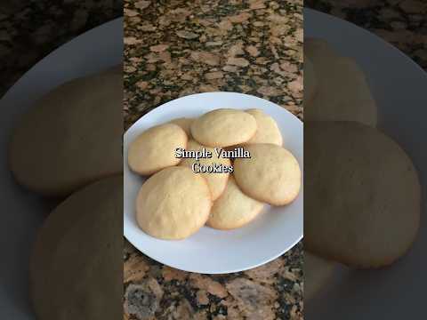 Simple Vanilla Cookies