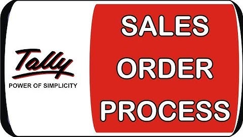 SALES ORDER PROCESS IN TALLY ERP 9 | HETANSH ACADEMY