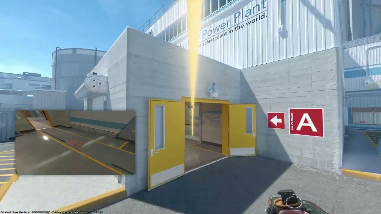 CS2 Nuke Door Retake Smoke